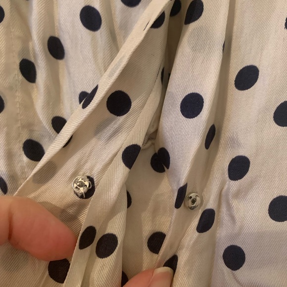 Vintage Polka Dot Blouse - Picture 5 of 7